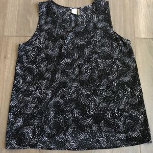 Paper Crane Sleeveless Blouse